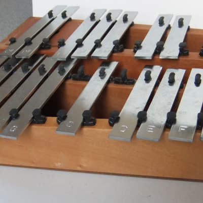 New Era Glockenspiel 1970s - Handmade, professional quality, wooden framed Glock with beaters image 2