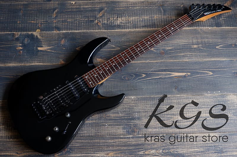 ギター YAMAHA RGX612J MIJ Vintage Yamaha RGX612J 80s Shredder Super Strat Black