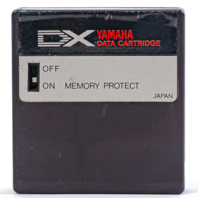 Yamaha DX RAM Data Cartridge ROM Card for DX1, DX5, DX7 Synthesizers