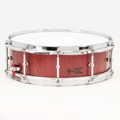 TreeHouse Custom Drums 4½x14 Solid Stave Bubinga Snare Drum image 1