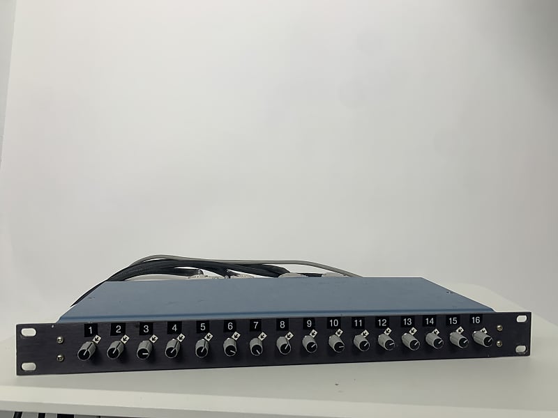 Solid State Logic SSL Custom 16 Channel Rack Rotary Faders w/ | Reverb