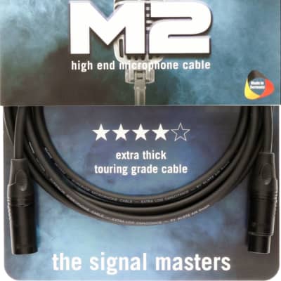 Klotz M2 Pro XLR M - XLR F Mic Cable / Lead, 10m image 3