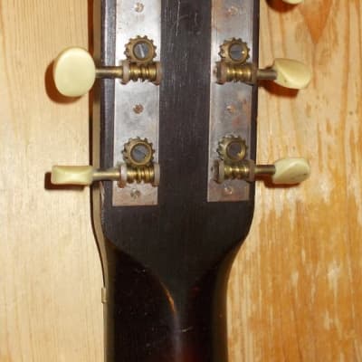 1940's Paramount Parlor Guitar With Original Case image 20