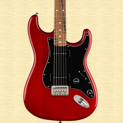 Fender Noventa Stratocaster 2021 Crimson Red Transparent Noventa Single-Coil pups - image 6