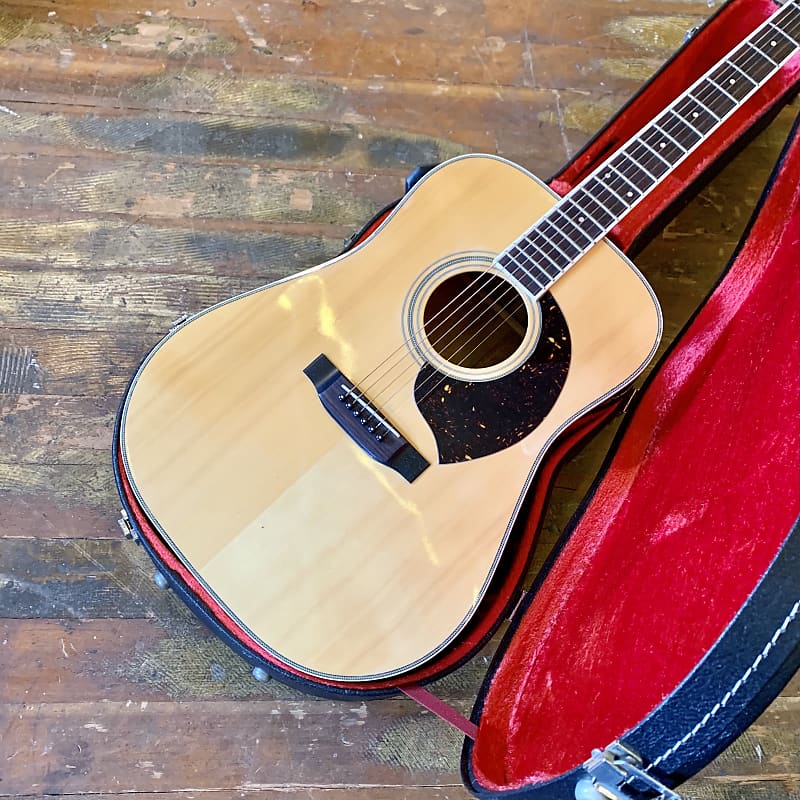 Yamaki YB-300 dreadnought acoustic guitar c 1970's Buffalo