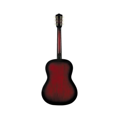 Rogue Starter Acoustic Guitar Red Burst 7/8 scale for kids Guitar or aspiring guitarists image 5