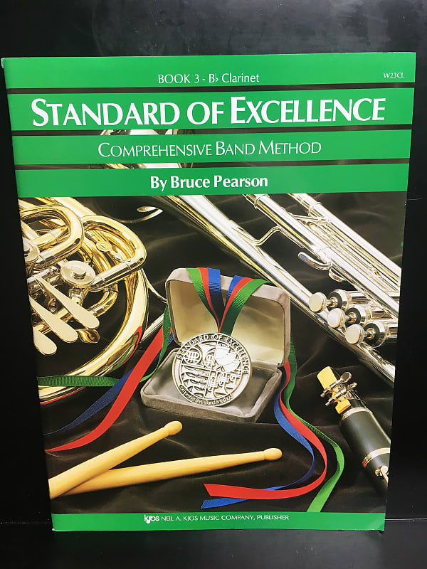 KJOS W23CL Standard of Excellence Clarinet Book 3 image 1