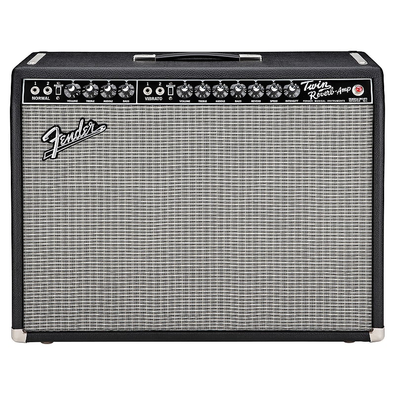 Fender '65 Twin Reverb Reissue 85-Watt 2x12" Guitar Combo image 2