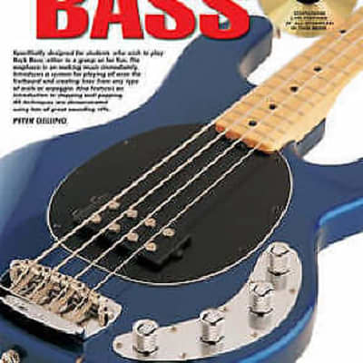 Learn How To Play Guitar 10 Easy Lessons Rock Bass - Beginner Book CD DVD - O3 for sale