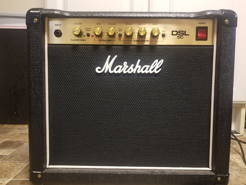 Marshall DSL 5C Tube Combo Amp DSL5C Black | Reverb