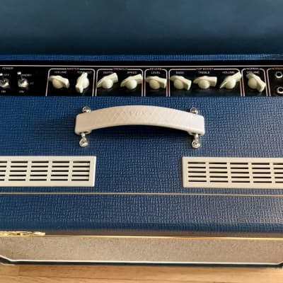 Vox  Vox AC15C1-BL (Blue Limited Edition) w/ Tygon Cloth Grill image 3
