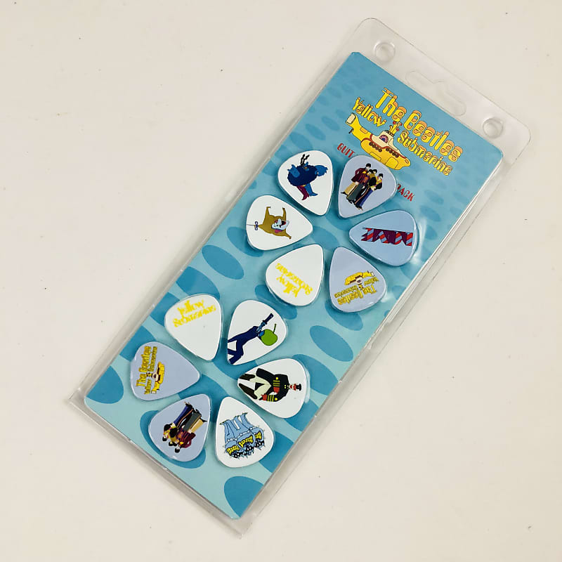 The Beetles Yellow Submarine Guitar Picks Reverb