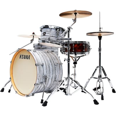 Tama Superstar Classic 3-Piece Shell Pack With 22" Bass Drum Ice Ash Wrap image 2