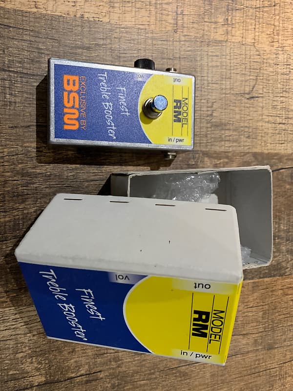 BSM RM Treble Booster - Dallas rangemaster | Reverb