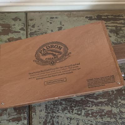 Taconic #219 4 String Electric Cigar Box Tenor Ukulele - Padron 3000 - Video image 15