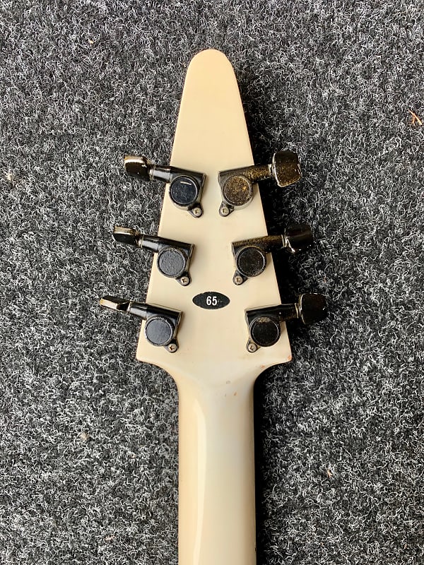 TOKAI SUPER EDITION ホワイト 1985 Tokai Japan F-55 Super Edition Star Vintage Electric