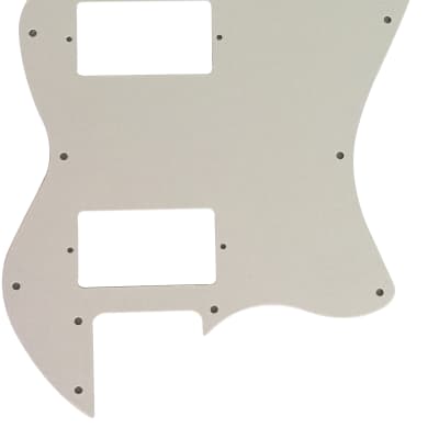 For Fender Tele Classic Player Thinline PAF Guitar Pickguard Scratch Plate,4 Ply White Pearl image 5