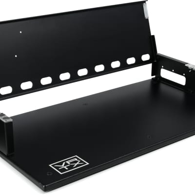 Vertex Tour Compact Pedalboard (26" X 14") with TC1 Hinged Riser (26" x 8" x 3.5") with NO Cut Out image 2