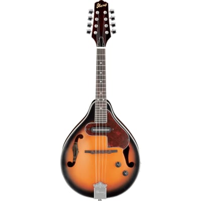 Ibanez M510EBS A-Style Mandolin, Brown Sunburst High Gloss with Strings and Tuner image 2