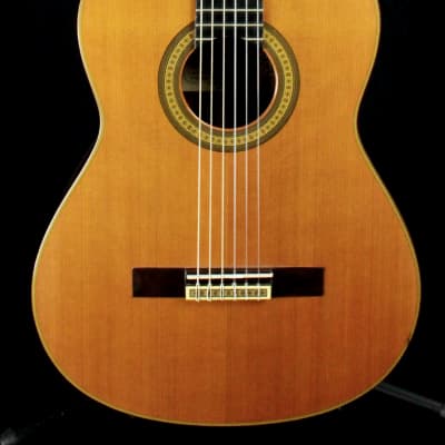 Yamaha GC-7S Handmade Concert Classical Guitar 1976 Signed by Harada, Solid Cedar, IRW image 3