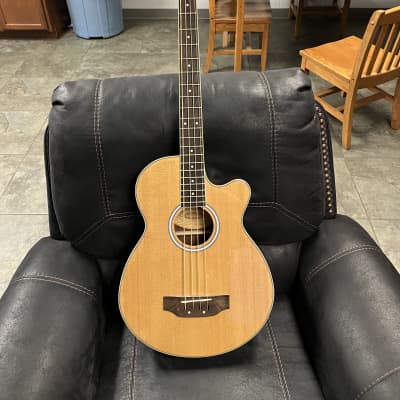 Washburn AB5K 4-String Acoustic-Electric Bass for sale
