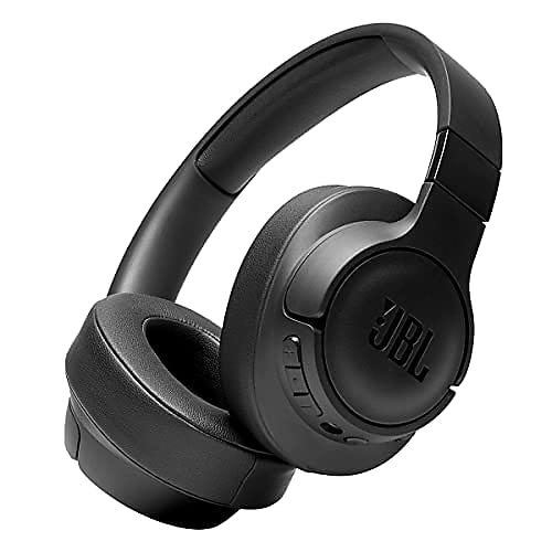 JBL Tune 760NC - Lightweight, Foldable Over-Ear Wireless Headphones with Active Noise Cancellation - Black image 1