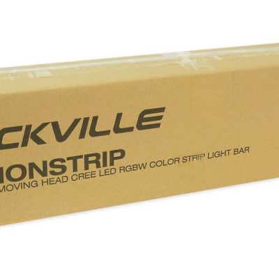 Rockville MOTIONSTRIP Motorized Moving Head RGBW Color Strip Wash/Beam Light Bar image 12
