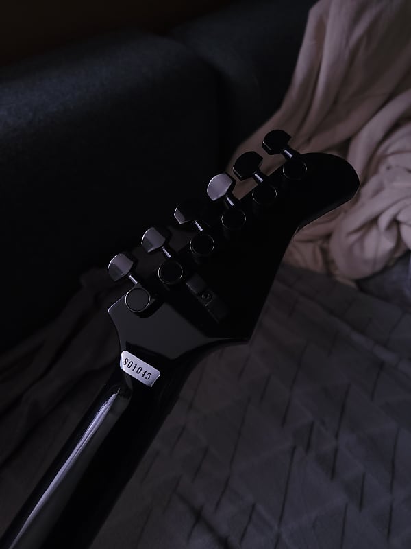Fernandes BSV Flying V 80's Made in Japan Black FRT Floyd