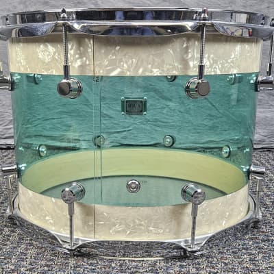 Spaun Hybrid Series Drum Set 15-18-26 2018 - Maple/Acrylic image 17
