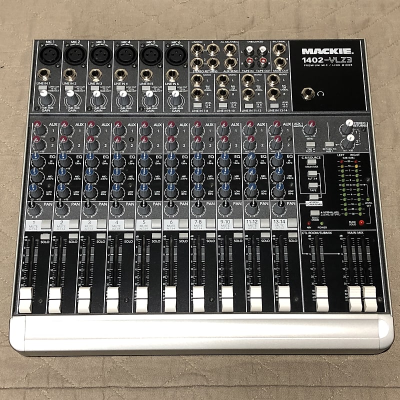 Mackie 1402-VLZ3 14-Channel Mic / Line Mixer | Reverb