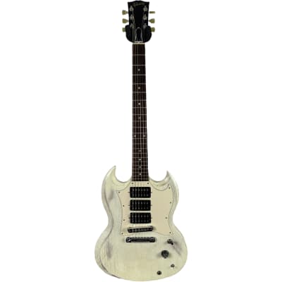 Gibson SG Special 3 pickup 2007 - Faded worn white image 3