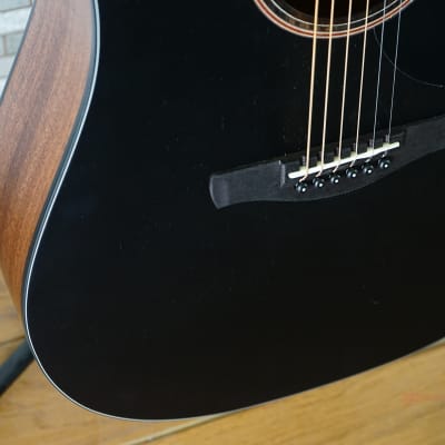 Ibanez AAD190CE-WKH Advanced Acoustic - Weathered Black Open Pore image 8