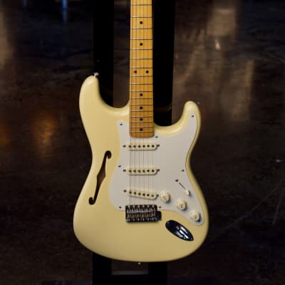 Fender Eric Johnson Thinline Stratocaster with Maple Fretboard 2018 - 2019 - Vintage Blonde for sale