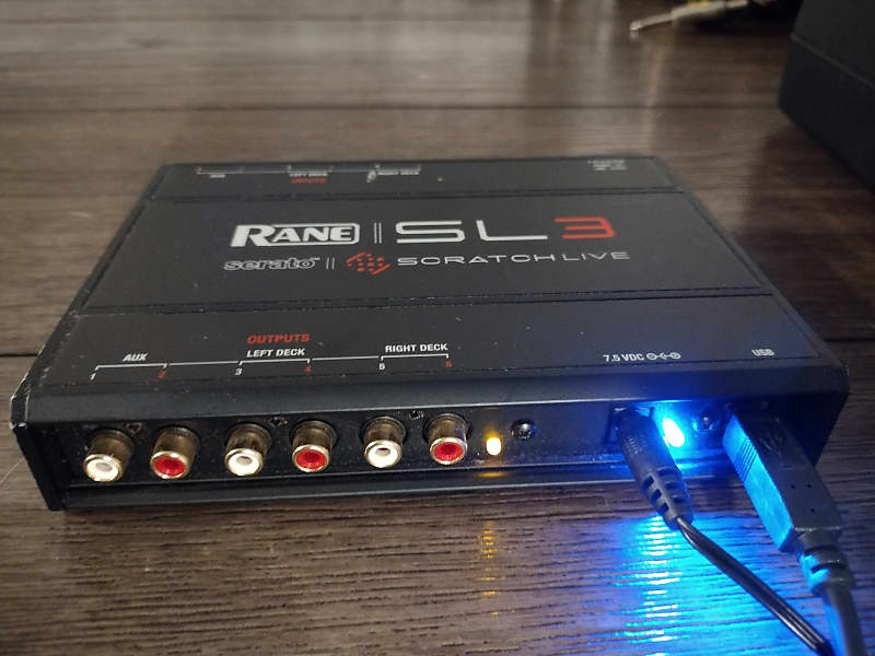 Rane SL3 Serato Scratch Live DJ Controller Interface Advanced 24 Bit USB