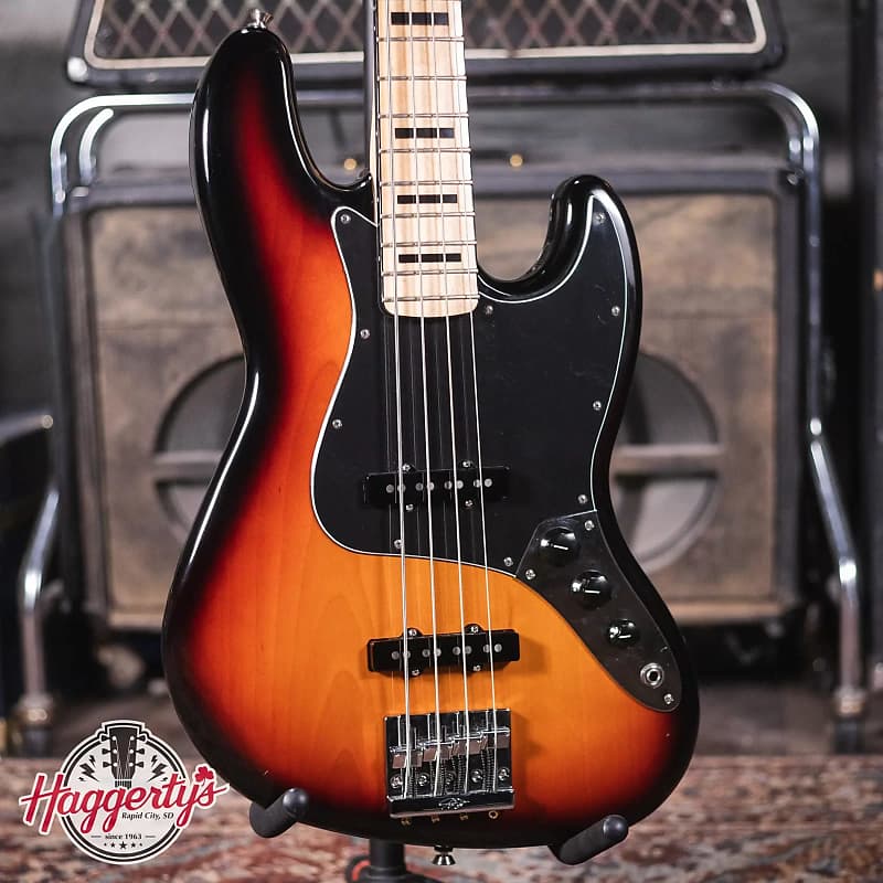 Fender Geddy Lee Jazz Bass - 3-Color Sunburst - Maple Fretboard w/Hardshell Case - Used image 1