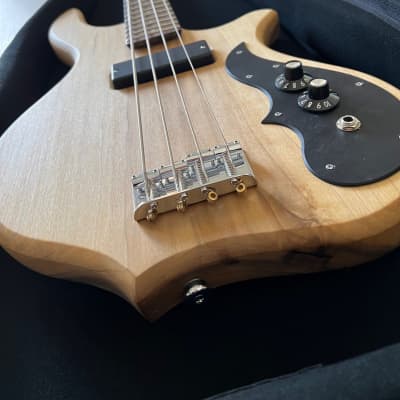 Birdsong Bass Guitar Special 30 2023 Natural 4 String Short Scale RW fretboard w/ Gig Bag 7lbs. 7oz. image 23