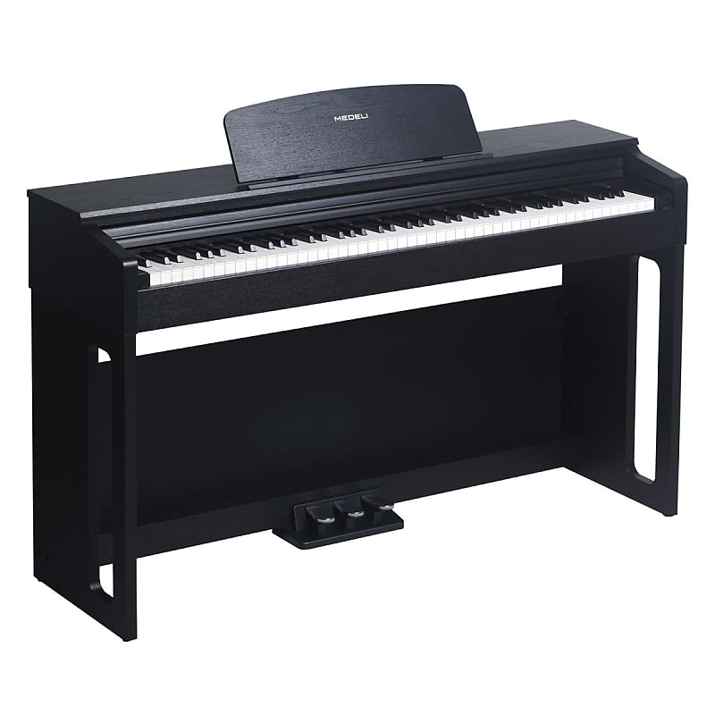 MEDELI UP82 BK - Pianoforte Digitale Verticale Nero image 1