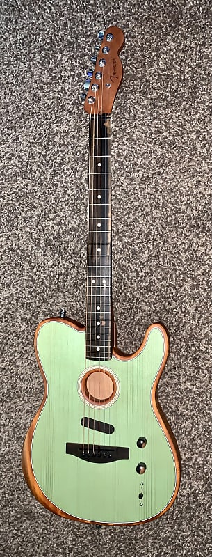 2019 Fender American  Telecaster  ACOUSTASONIC  guitar. Made in the usa image 1