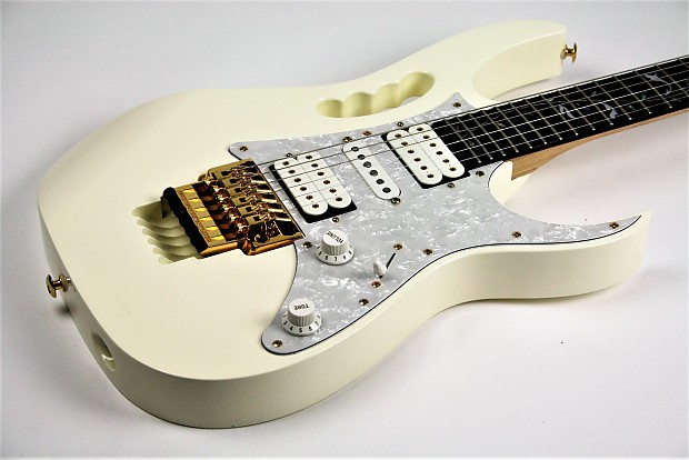 2001 Ibanez JEM7V White W/OHSC Free Shipping | Reverb