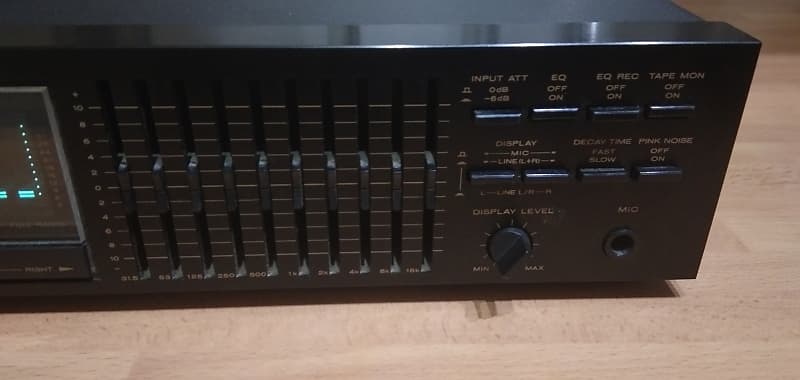 Marantz EQ551 Graphic Equalizer Spectrum Analyzer 10 Band