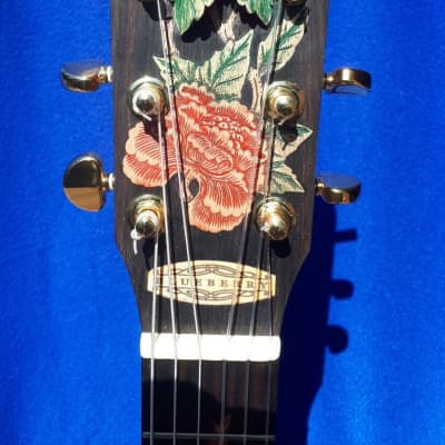 Blueberry Guitar Classical Nylon String 2023 - Hand Carved & Handmade image 4
