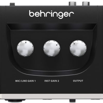 Behringer U-Phoria UM2 USB Audio Interface with long USB Cable image 3