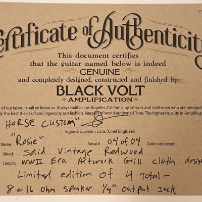 Black Volt 12" Crazy Horse "Custom" #4 image 12