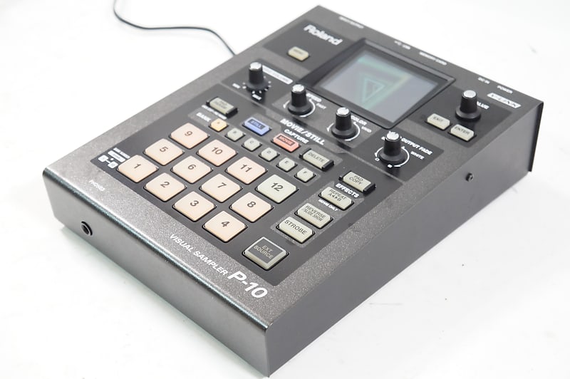 EDIROL ROLAND P-10 ビジュアルサンプラー　VJ機材 Roland P-10 Visual Sampler Audio Video Movie Sample Pad VJ