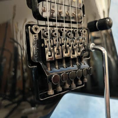 Edwards ESP E-AS-105SM Black Crying Star Anchang Made in Japan image 8