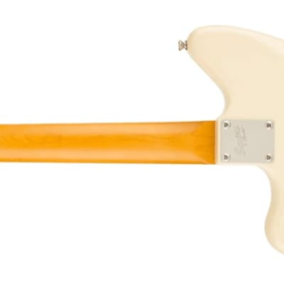 Squier - J Mascis Signature - Jazzmaster® Electric Guitar - Laurel Fingerboard - Vintage White w/ Gold Anodized Pickguard image 4