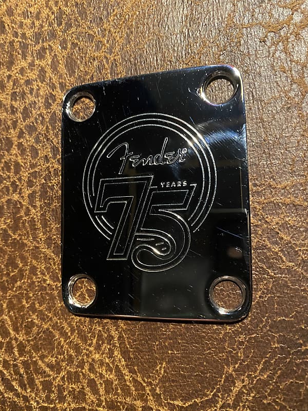 Fender 75th Anniversary Neck Plate Reverb 5750