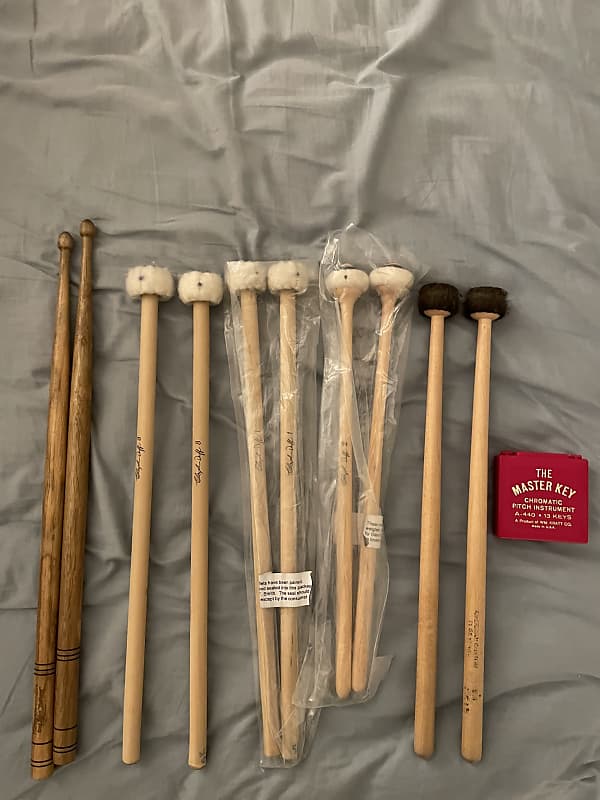 3 Cloyd Duff Timpani Mallet Pairs and Coopermans Reverb