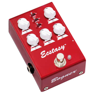 Bogner Ecstasy Red overdrive pedal amp flavored sound distortion 