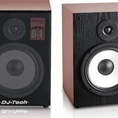DJ Tech CENTURY81 2-way Loudspeaker w/ Detachable Grille & 8-in Woofer - Pair image 2